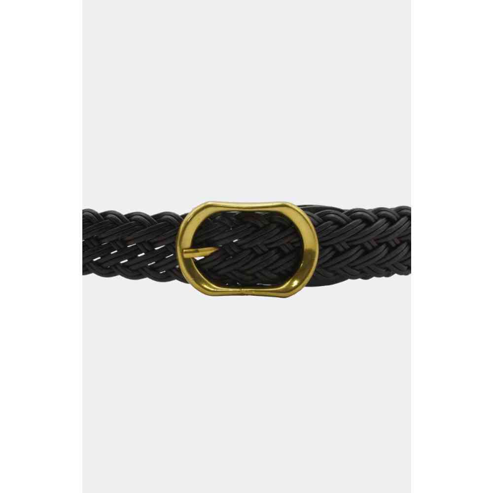 Voodoo Vixen - Plaited Leather Taillengürtel - Braun